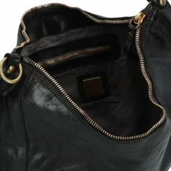 Campomaggi Mogano Schultertasche Leder 44 cm