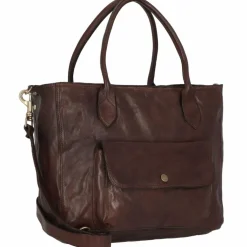 Campomaggi Schultertasche Leder 29 cm