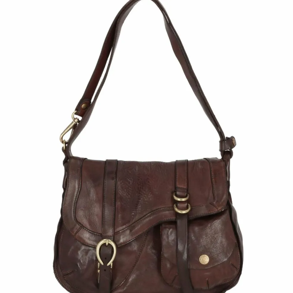 Campomaggi Schultertasche Leder 24 cm