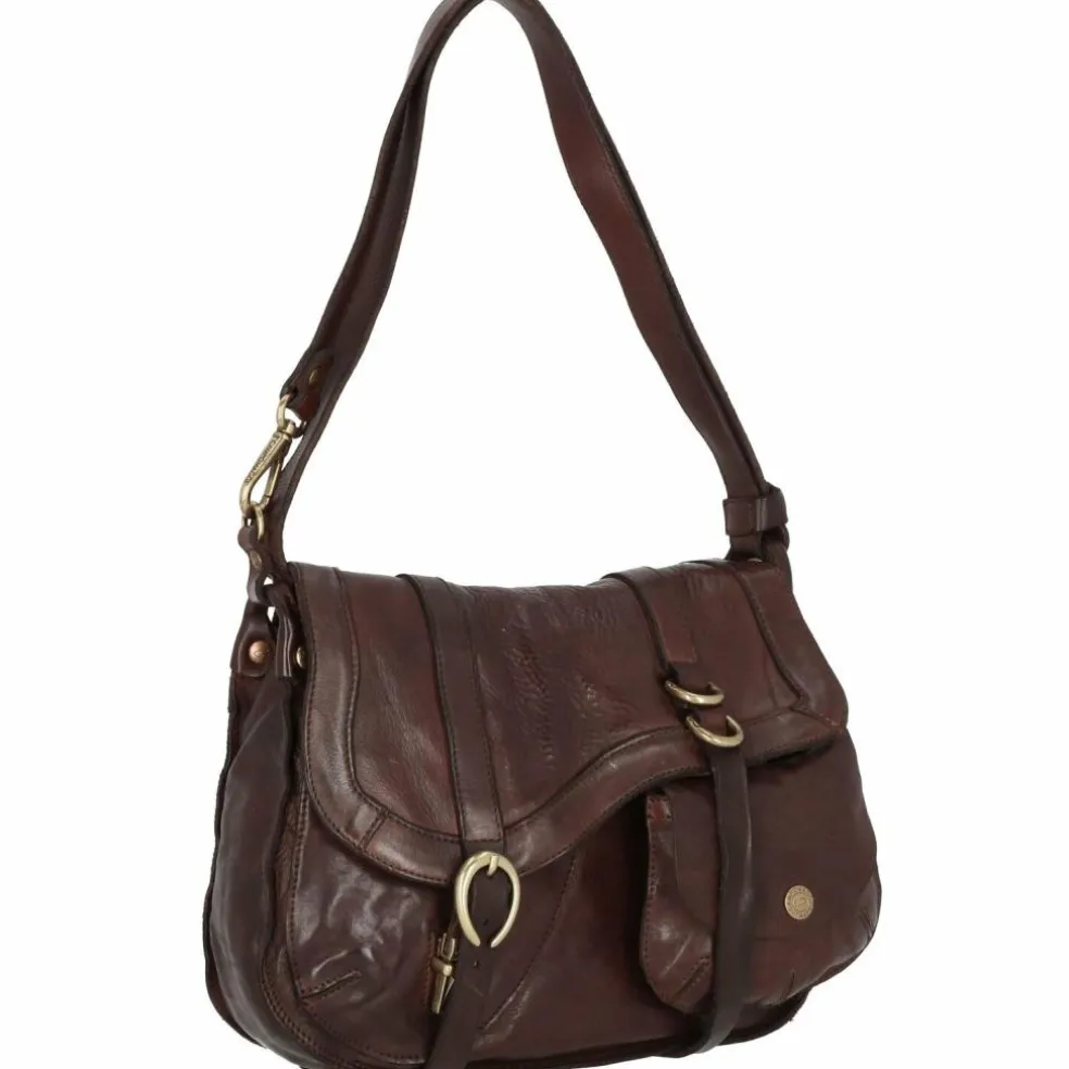 Campomaggi Schultertasche Leder 24 cm