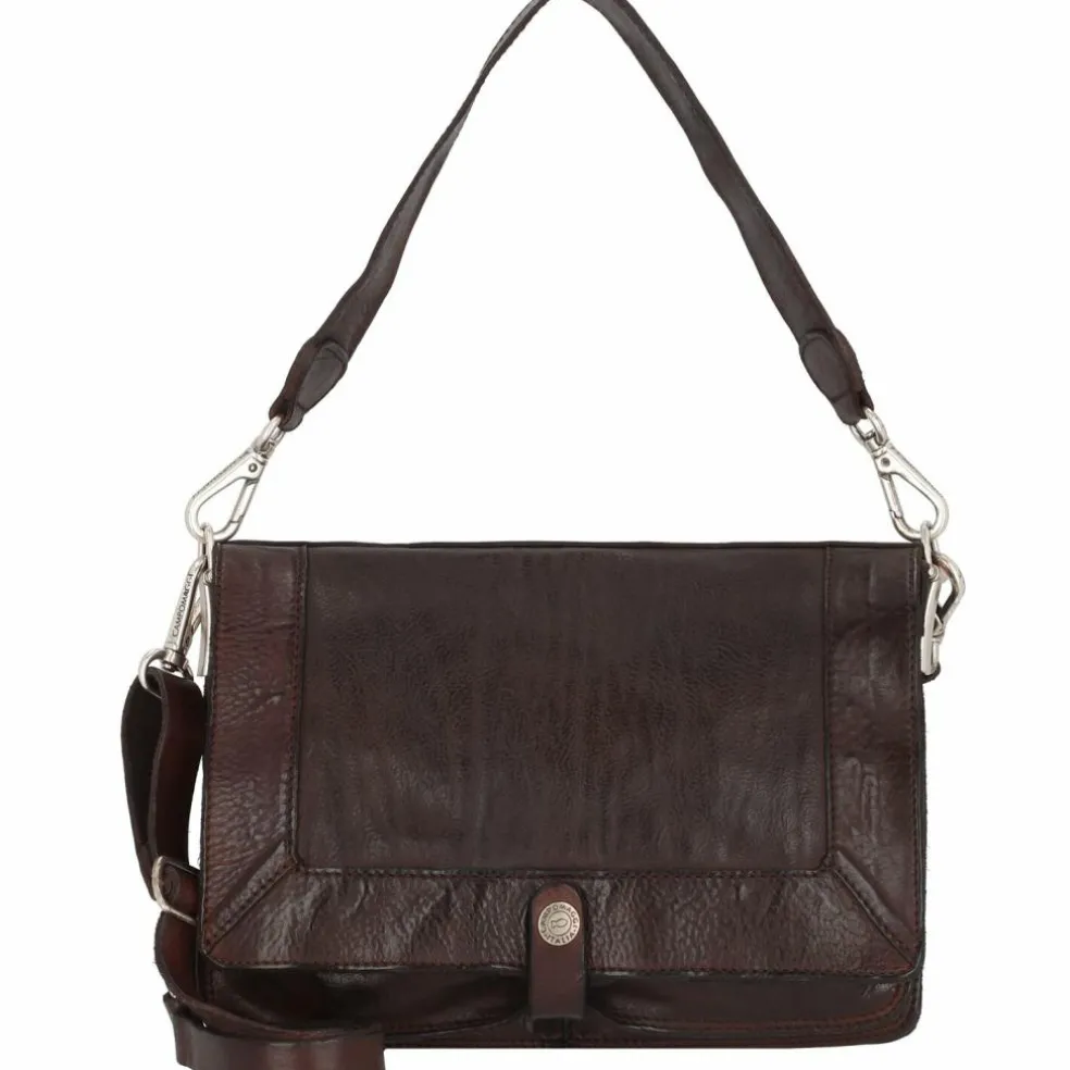 Campomaggi Schultertasche Leder 28 cm