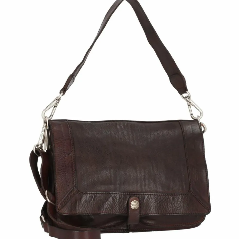 Campomaggi Schultertasche Leder 28 cm