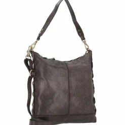 Campomaggi Schultertasche Leder 33 cm