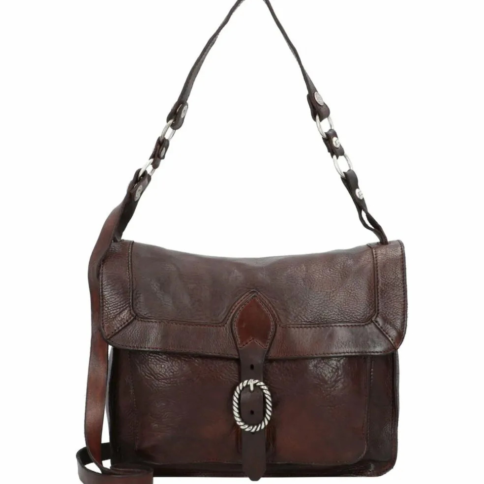 Campomaggi Schultertasche Leder 27 cm