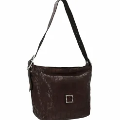 Campomaggi Schultertasche Leder 29 cm