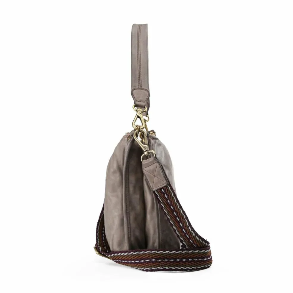 Campomaggi Schultertasche Leder 29 cm