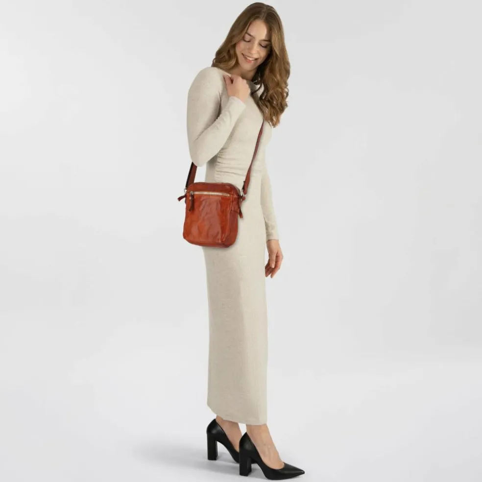 Campomaggi Umhängetasche Leder 21 cm