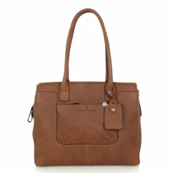 Castelijn & Beerens Carisma Schultertasche RFID Leder 38 cm Laptopfach