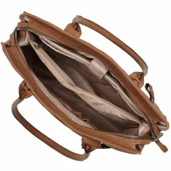 Castelijn & Beerens Carisma Schultertasche RFID Leder 38 cm Laptopfach