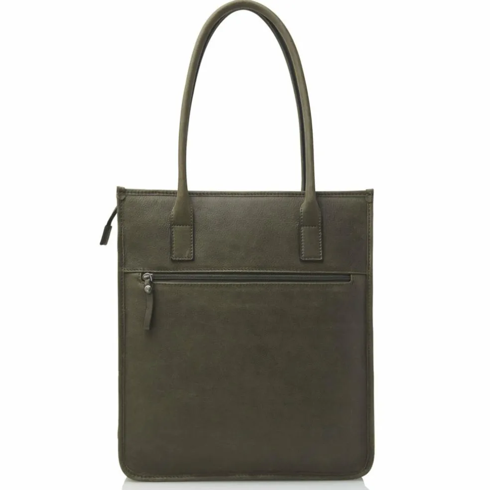 Castelijn & Beerens Carisma Schultertasche RFID Leder 34 cm Laptopfach