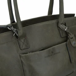 Castelijn & Beerens Carisma Schultertasche RFID Leder 38 cm Laptopfach