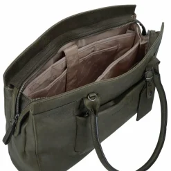 Castelijn & Beerens Carisma Schultertasche RFID Leder 38 cm Laptopfach