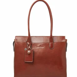 Castelijn & Beerens Ellen Schultertasche Leder 40 cm Laptopfach