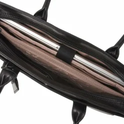 Castelijn & Beerens Ellen Schultertasche Leder 40 cm Laptopfach