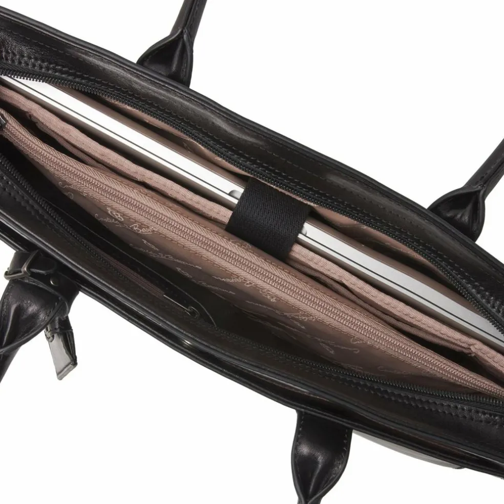 Castelijn & Beerens Ellen Schultertasche Leder 40 cm Laptopfach