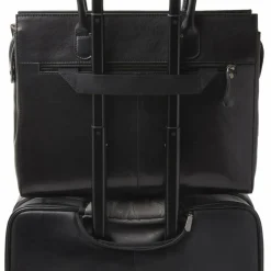 Castelijn & Beerens Ellen Schultertasche Leder 40 cm Laptopfach