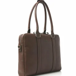Castelijn & Beerens Linee Mirjam Schultertasche Leder 40 cm Laptopfach