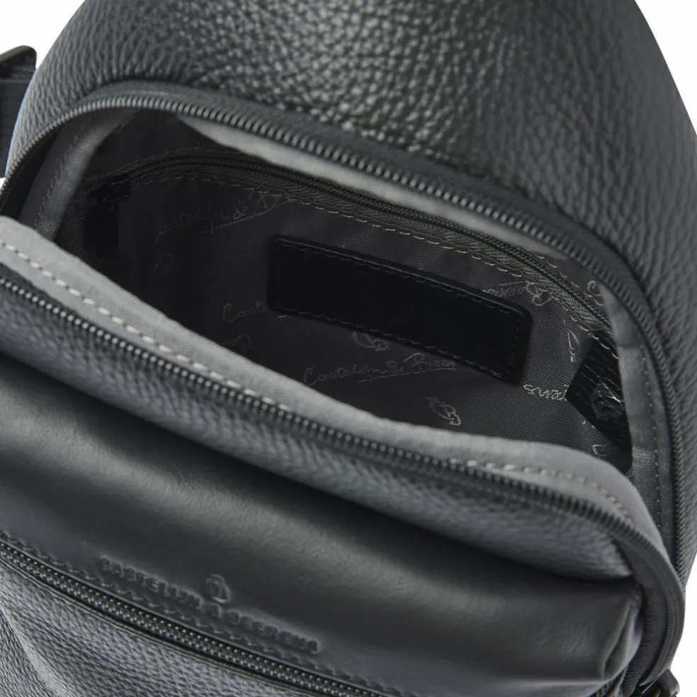 Castelijn & Beerens Umhängetasche RFID Schutz Leder 17 cm