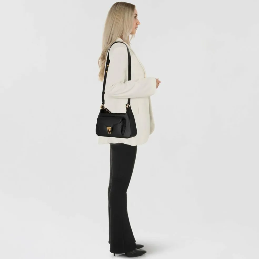 Coccinelle Beat Handtasche Leder 24 cm