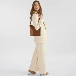 Coccinelle Nikla Beuteltasche Leder 18 cm