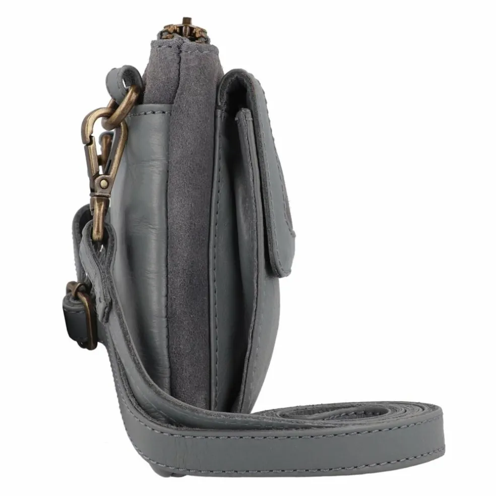 Cowboysbag Seventies Suede Umhängetasche Leder 21 cm