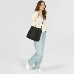 Desigual Embro Loverty Schultertasche 33 cm mit Dehnfalte