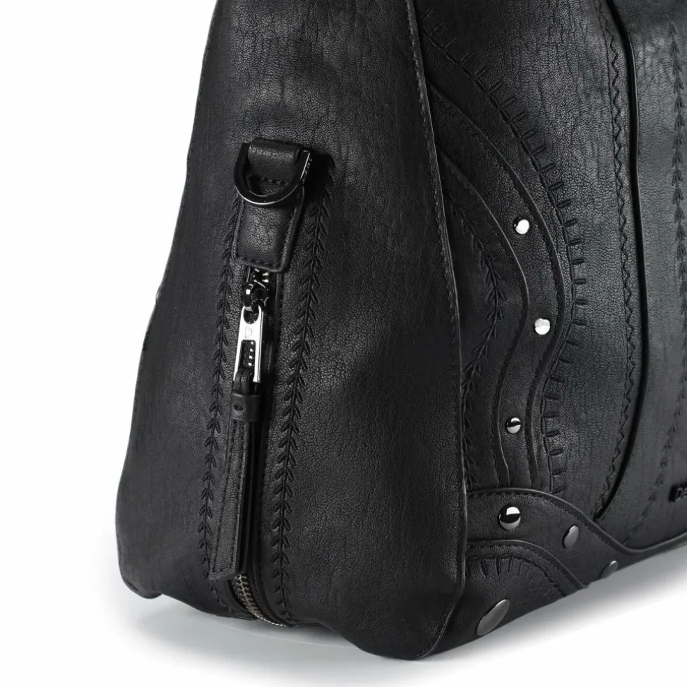 Desigual Embro Loverty Schultertasche 33 cm mit Dehnfalte