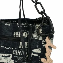 Desigual Newspaper Donosti Schultertasche 25 cm