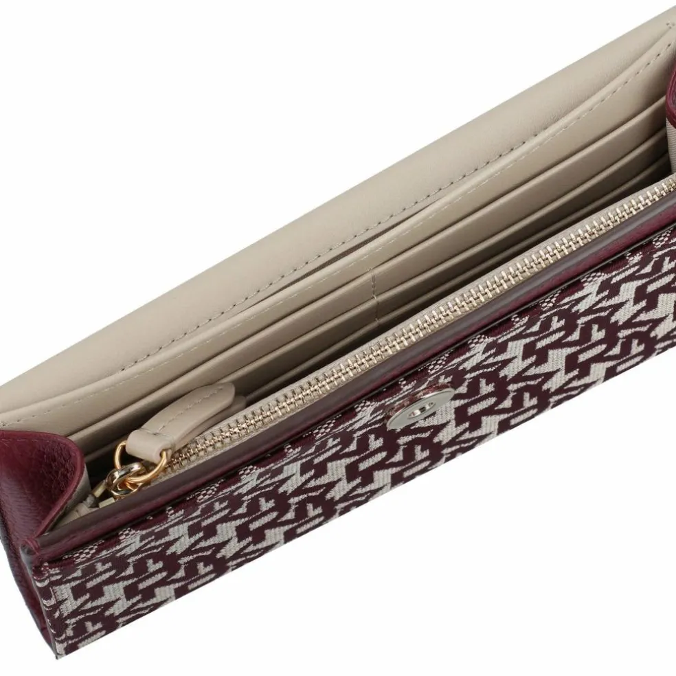 DKNY Rosa Clutch Geldbörse Leder 20 cm