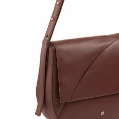 DuDu Formentera Schultertasche Leder 34 cm