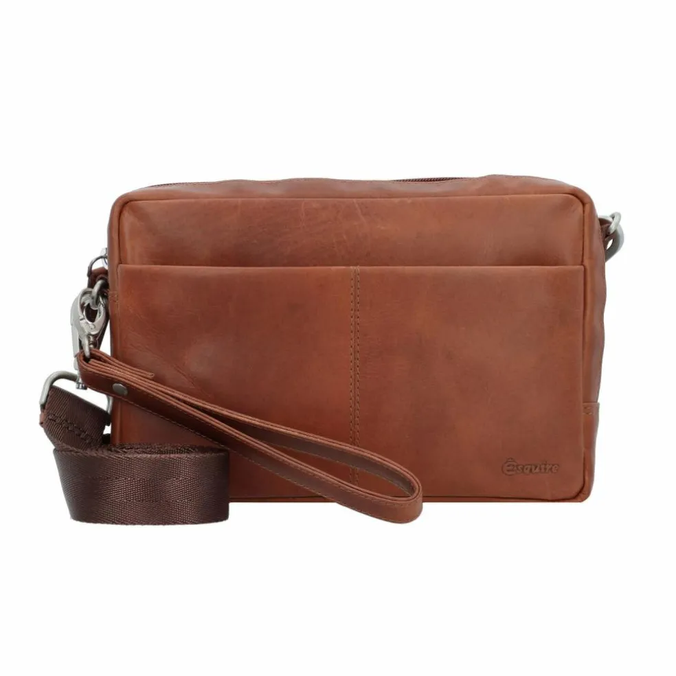 Esquire Dallas Herrentasche Leder 24 cm