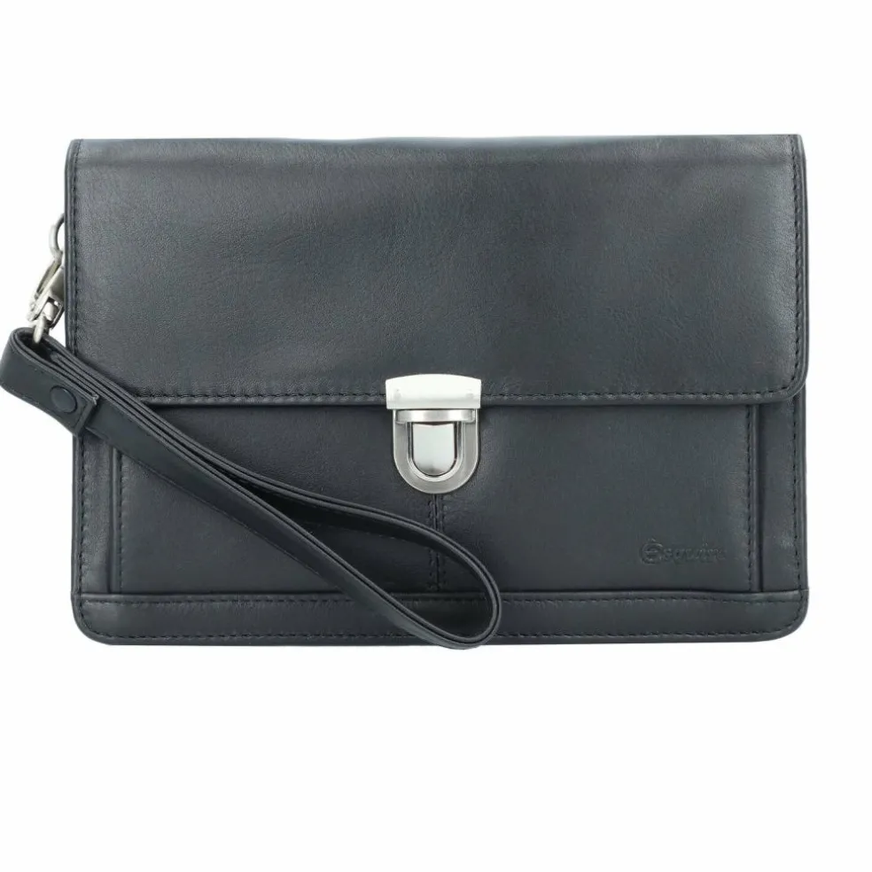 Esquire Oxford Handgelenktasche Leder 22 cm