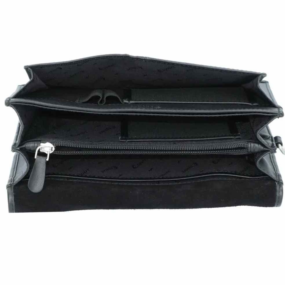 Esquire Oxford Handgelenktasche Leder 22 cm