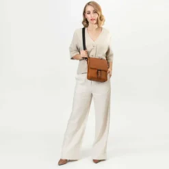 Farmhood Memphis Umhängetasche Leder 22 cm