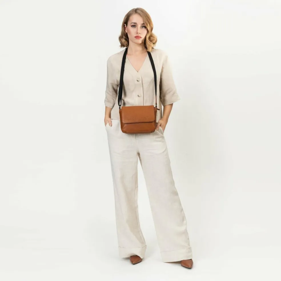 Farmhood Memphis Umhängetasche Leder 22 cm