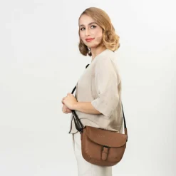 Farmhood Nashville L Umhängetasche Leder 25 cm