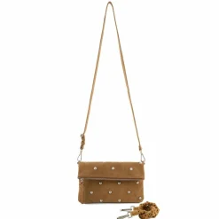 FredsBruder Endless Beads Clutch Tasche Leder 28 cm