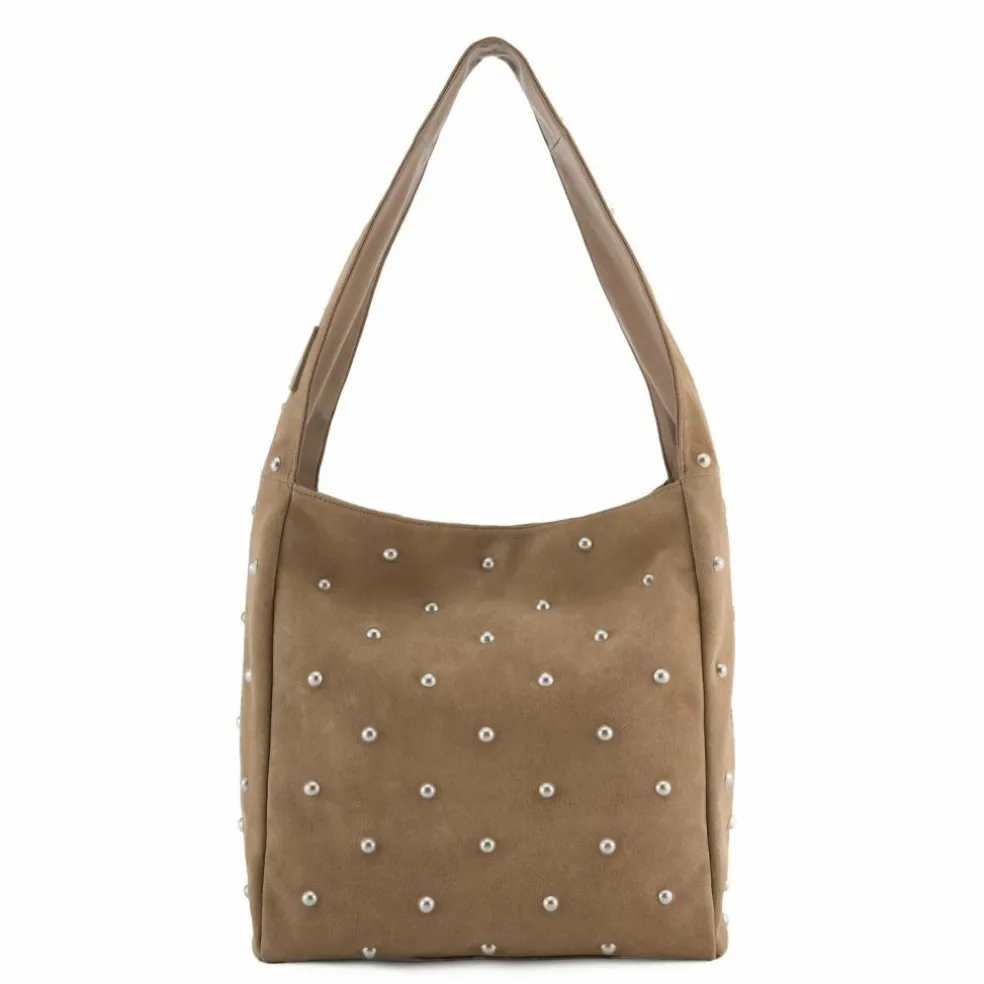 FredsBruder Endless Beads Schultertasche Leder 39 cm