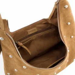 FredsBruder Endless Beads Schultertasche Leder 44 cm