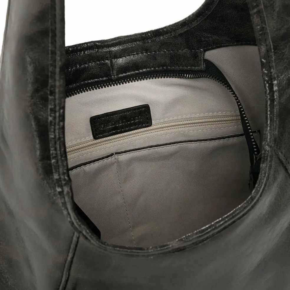 FredsBruder Ever Faded Schultertasche Leder 38 cm