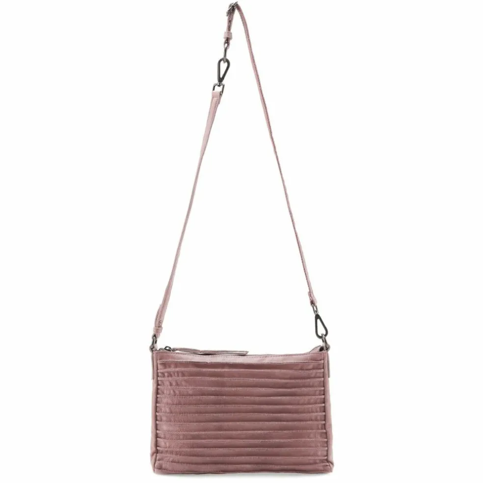 FredsBruder Riffel Schultertasche Leder 30 cm