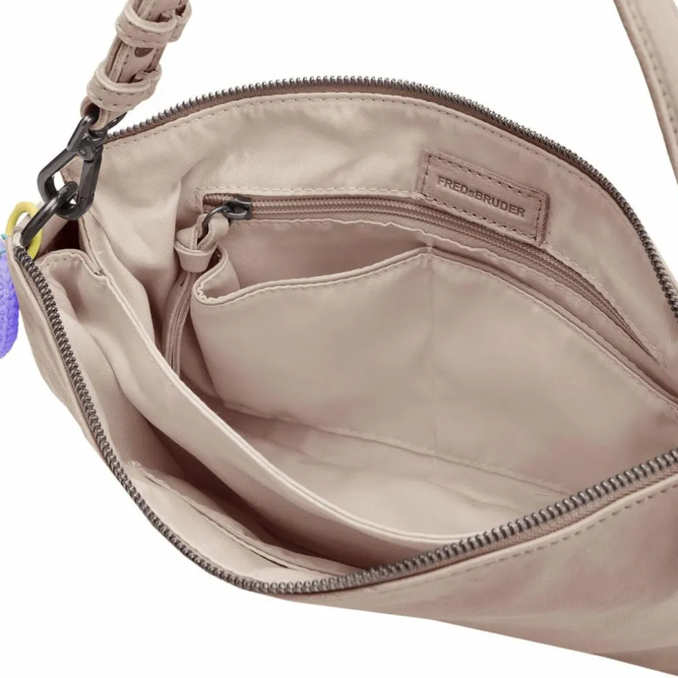 FredsBruder Take A Smile Umhängetasche Leder 30 cm