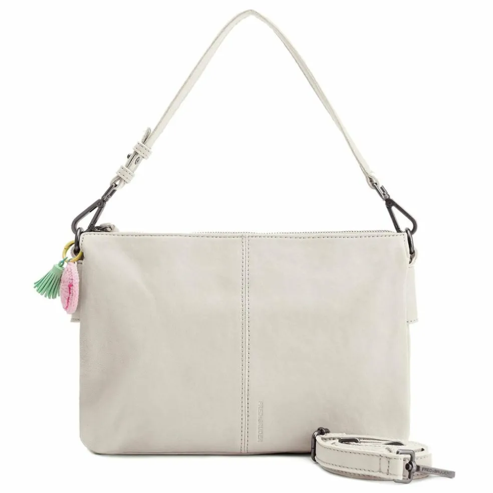 FredsBruder Take A Smile Umhängetasche Leder 30 cm