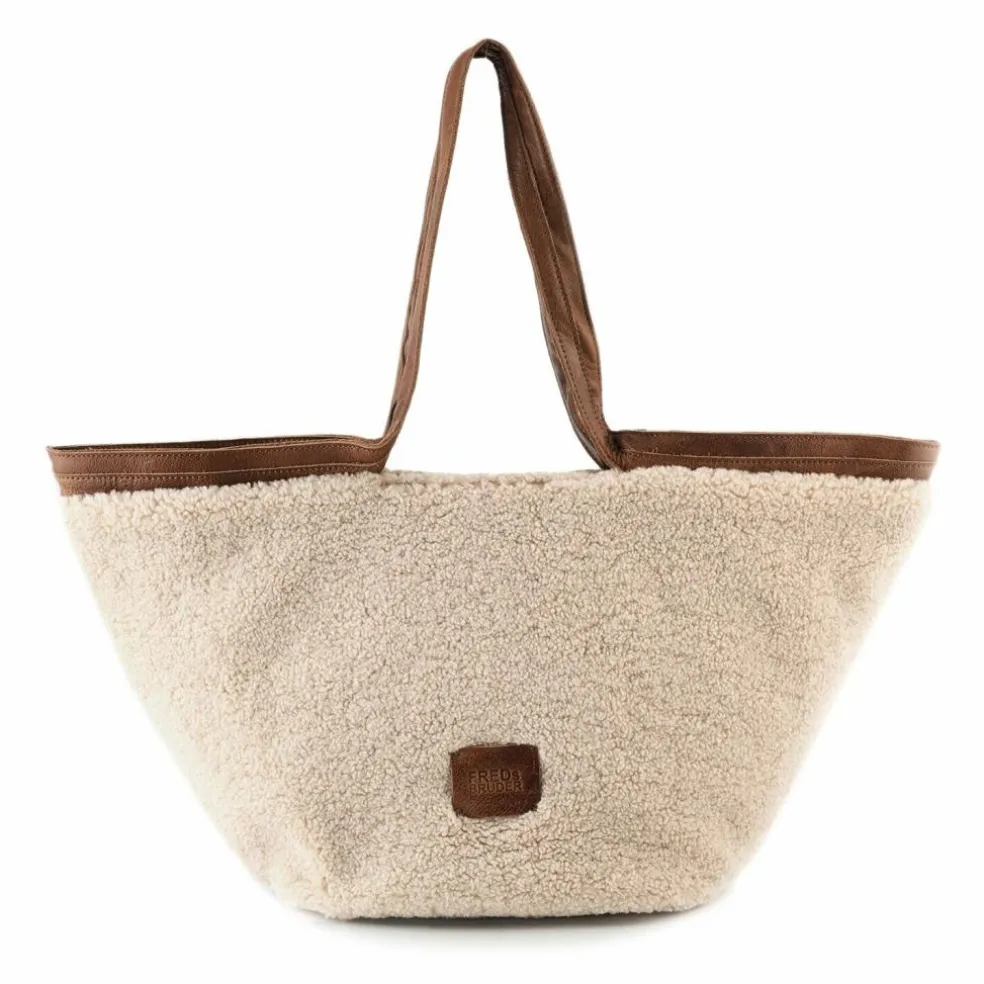 FredsBruder Teddy Layer Shopper Tasche Leder 27.5 cm