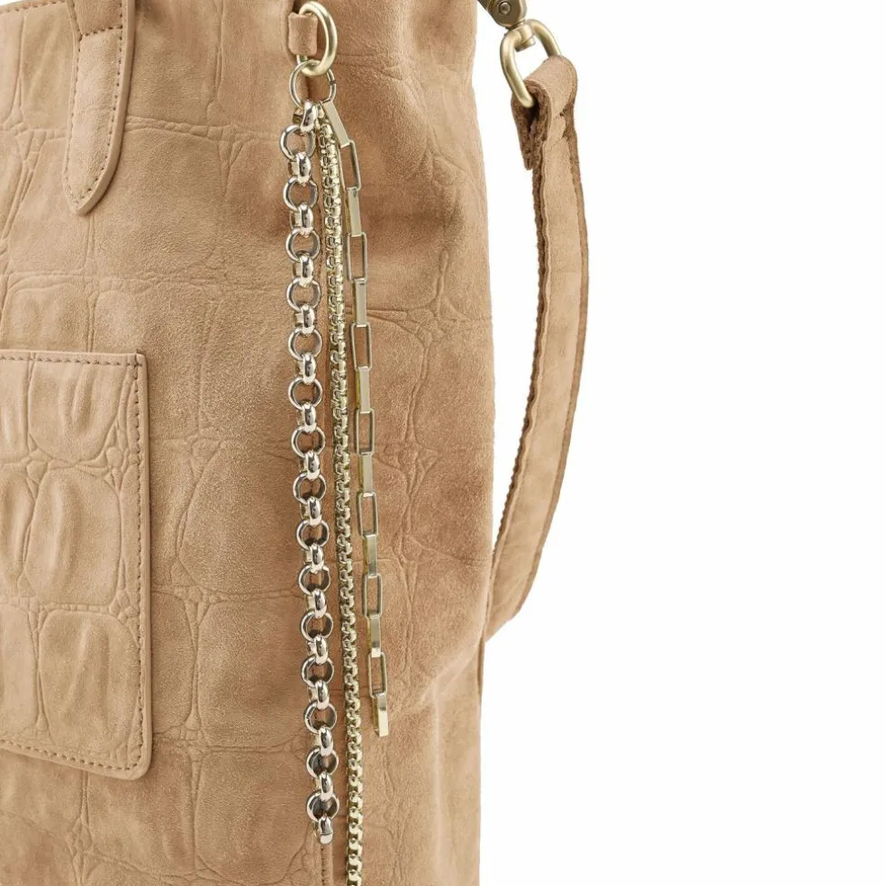 FredsBruder Velvet Wild Shopper Tasche Leder 28 cm