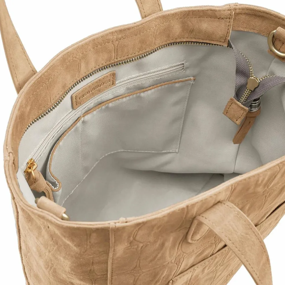 FredsBruder Velvet Wild Shopper Tasche Leder 28 cm