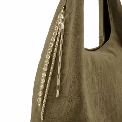 FredsBruder Velvet Wild Schultertasche Leder 39 cm