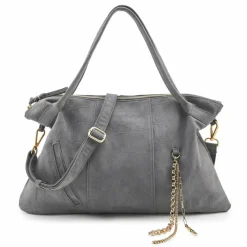 FredsBruder Velvet Wild Schultertasche Leder 59 cm