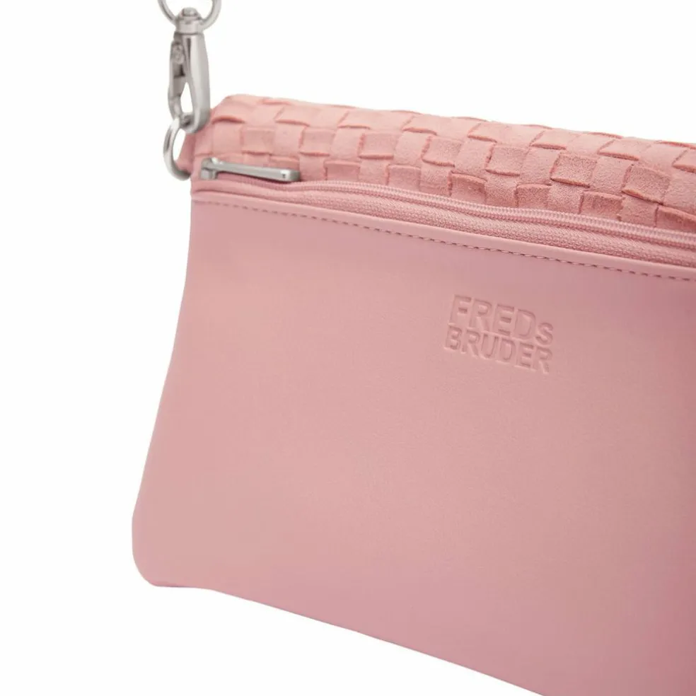 FredsBruder Weave Harmony Clutch Tasche Leder 22 cm