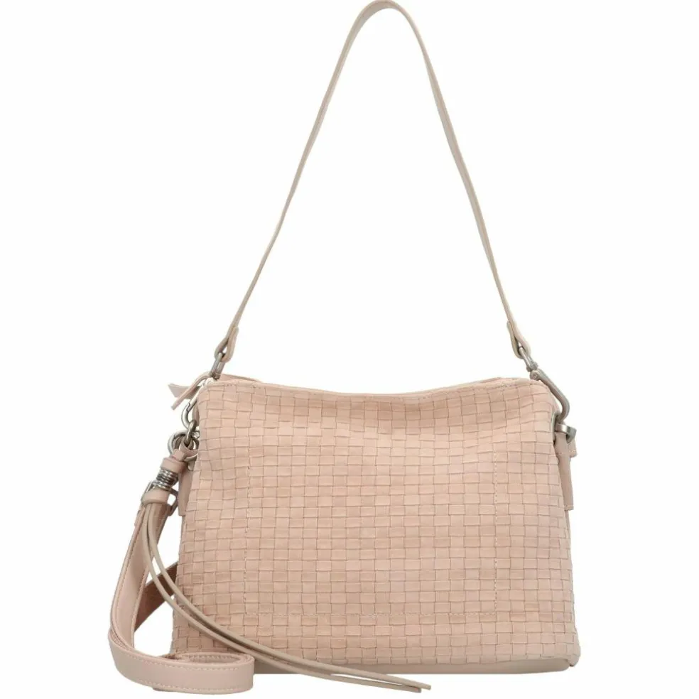 FredsBruder Weave Harmony Schultertasche Leder 27 cm